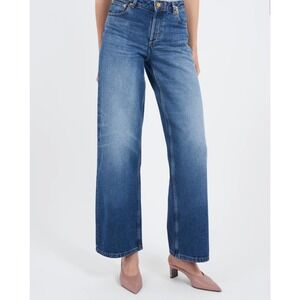 APC Jeans Womens 28 Blue High Waist Cut Off Raw Hem Cropped
Relaxed‎ Denim